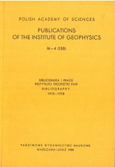 Bibliografia i Prace Instytutu Geofizyki PAN. Bibliography 1973-1978