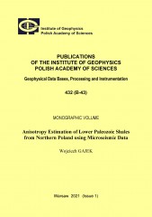 Anisotropy Estimation of Lower Paleozoic Shales from Northern Poland using Microseismic Data