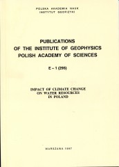 Impact of Climate Change on Water Resources in Poland