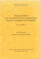 Seismicity of Central Europe