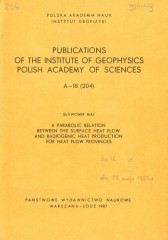 A Parabolic Relation between the Surface Heat Flow and Radiogenic Heat Production for Heat Flow Provinces