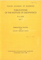 Seismological Bulletin 1979