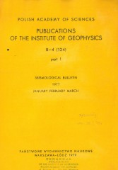 Seismological Bulletin 1977