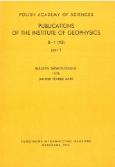 Bulletin Séismologique 1975
