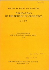 Palaeomagnetism and Magnetic Properties of Rocks 1976