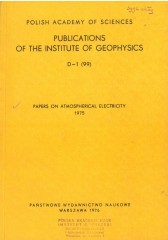 Papers on Atmospherical Electricity 1975