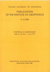 Symposium on Geodynamics. Jabłonna, 30 June - 2 July 1977