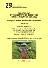 Book of Abstracts. XLII International School of Hydraulics: FRESHWATER SYSTEM HEALTH:  A HYDRAULIC PERSPECTIVE. Radocza, Poland, 20–23 May 2025