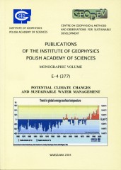 Potential Climate Changes and Sustainable Water Management